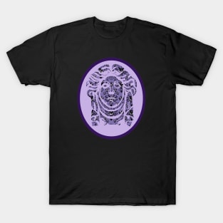 Madame Leota Wallpaper Gravestone T-Shirt